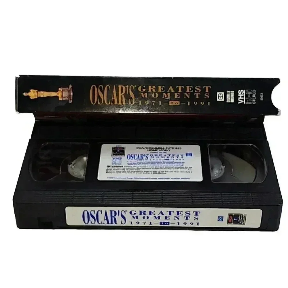 Oscar's Greatest Moments 1971 to 1991 VHS 1992